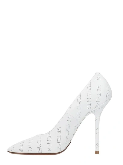 Shop Vetements Logo Pump In White