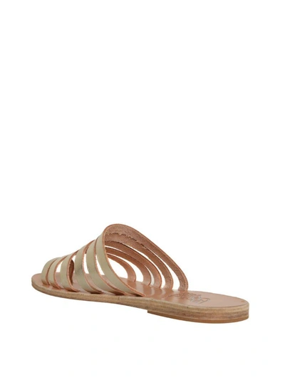 Shop Ancient Greek Sandals Niki Leather Sandals In Oro