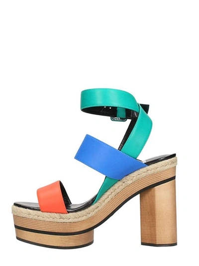 Shop Pierre Hardy Deck Sandals In Multicolor