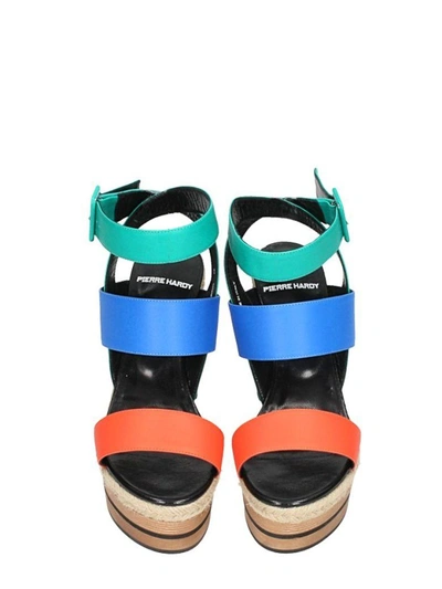 Shop Pierre Hardy Deck Sandals In Multicolor
