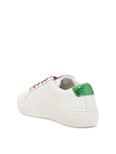 Shop Moa Master Of Arts Victoria Bugs Sneakers In Bianco (white)