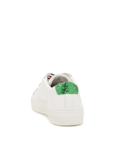 Shop Moa Master Of Arts Victoria Bugs Sneakers In Bianco (white)