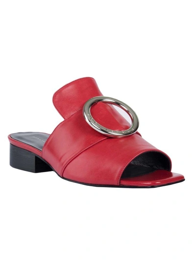 Shop Dorateymur Harput Slide Mules In Red