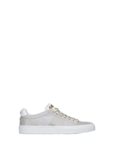 Shop Barracuda Beatrice Gold Sneakers In Platino