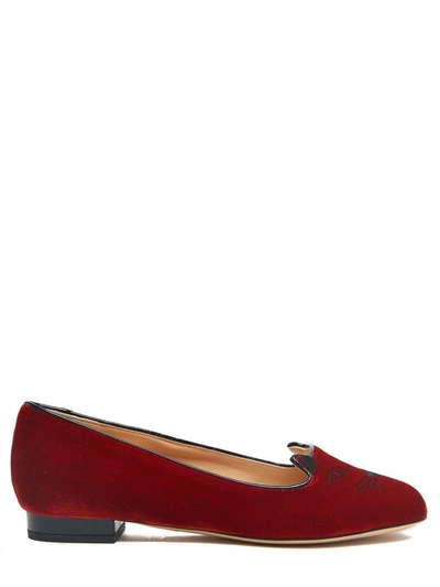 Shop Charlotte Olympia Shoes In Red
