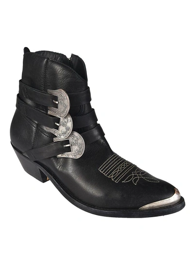 Shop Golden Goose Young Boots In Nero
