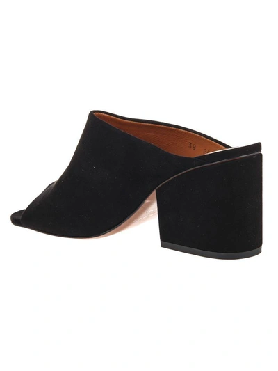 Shop Robert Clergerie Classic Mules In Noir