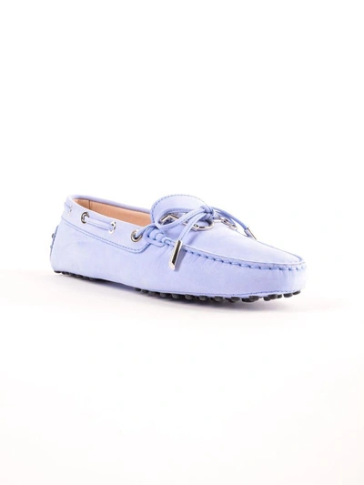 Shop Tod's Gommino Driving Loafers In Uazzurro Orizzonte