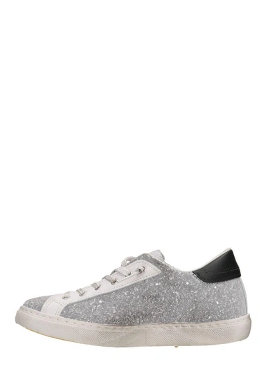 Shop 2star Low Glitter Sneakers In Silver