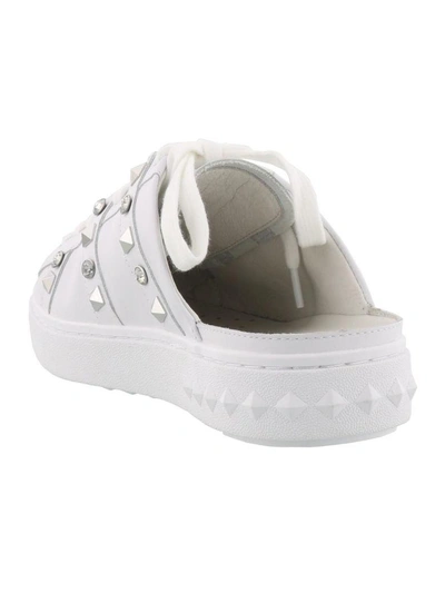 Shop Ash Party Mule Sneakers In White