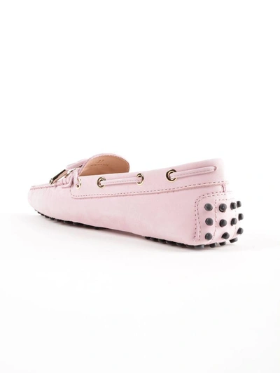 Shop Tod's Gommino Driving Loafers In Lkeepsake Lilac