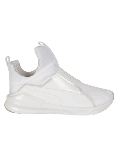 Shop Puma Bright White Fierce Sneakers