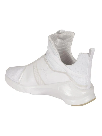 Shop Puma Bright White Fierce Sneakers