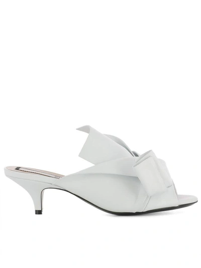 Shop N°21 White Leather Sandals