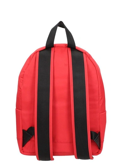 Shop Kenzo Red Fabric Backpack