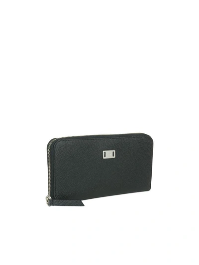 Shop Tod's Wallet In Black