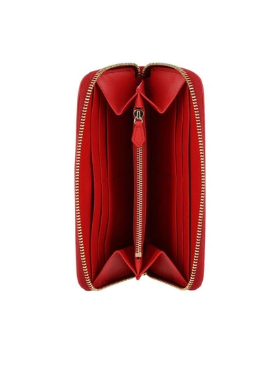 Shop Versace Wallet Wallet Women  In Red