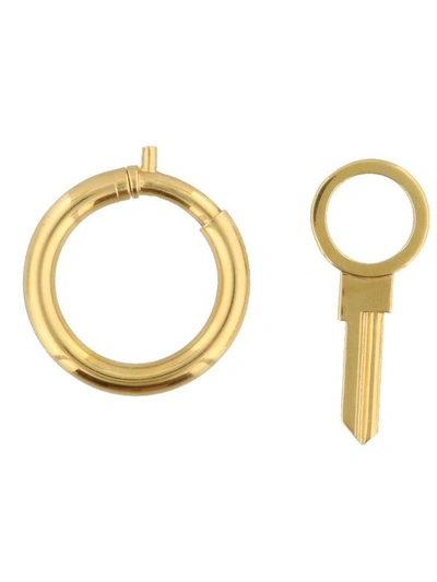 Shop Ambush Mini Key Earring In Gold