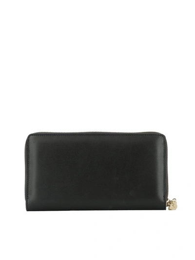 Shop Alexander Mcqueen Black Leather Wallet