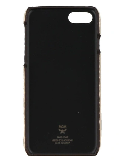 Shop Mcm Iphone 6s-7-8 Rabbit Cover Case In Beige
