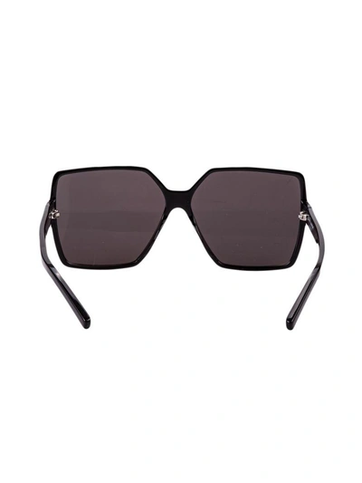 Shop Saint Laurent Sunglasses In Nero Grigio