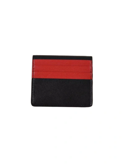 Shop Ferragamo Gancio Fold-out Card Holder In Black