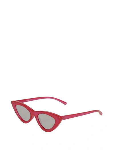 Shop Le Specs The Last Lolita Sunglasses In Red