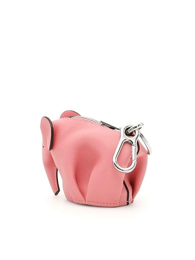 Shop Loewe Elephant Charm In Candyrosa