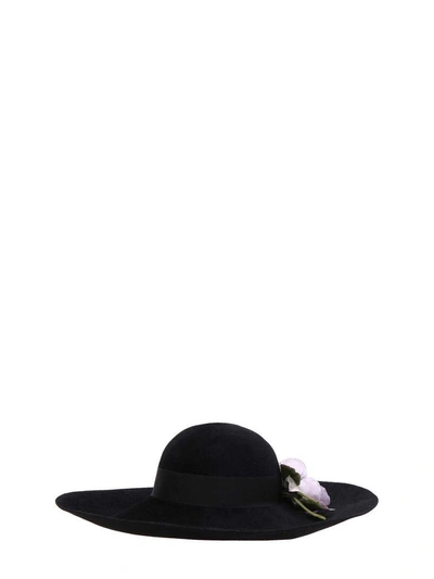 Shop Gucci Felt Hat In Nero