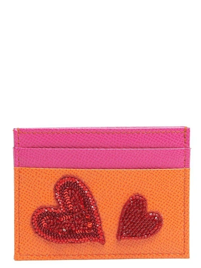 Shop Dolce & Gabbana Cardholder In Multicolor