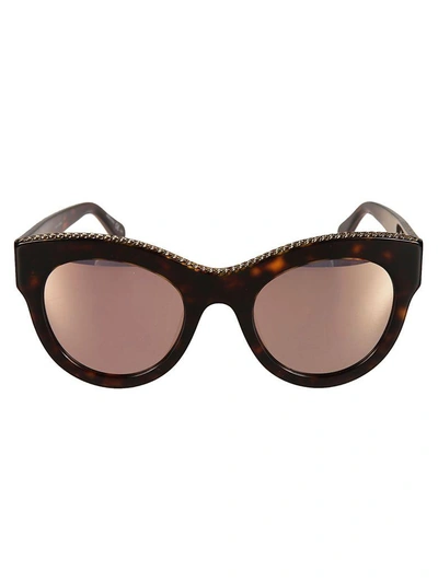 Shop Stella Mccartney Cat Eye Sunglasses In Black