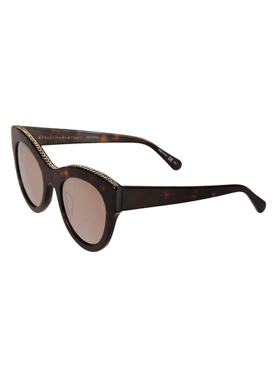 Shop Stella Mccartney Cat Eye Sunglasses In Black