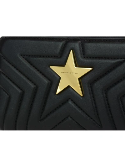 Shop Stella Mccartney Star Wallet In Black