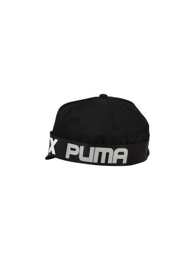 Shop Fenty X Puma Giant Strap Baseball Hat In Black