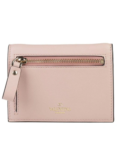 Shop Valentino Wallet In Water Rose