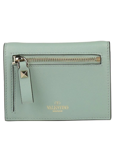 Shop Valentino Wallet In Morning Dew