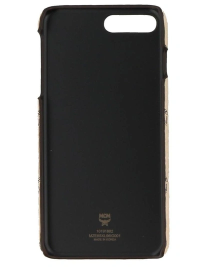 Shop Mcm Iphone 6s-7-8+ Rabbit Cover Case In Beige