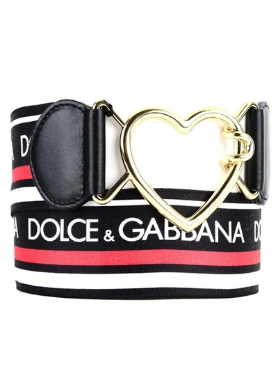 Shop Dolce & Gabbana Dolce E Gabbana Belt In Black