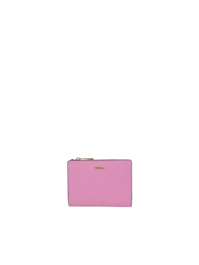 Shop Furla Small Babylon Bifold Wallet In Orchid