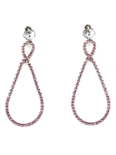 Shop Miu Miu Earrings In Pink