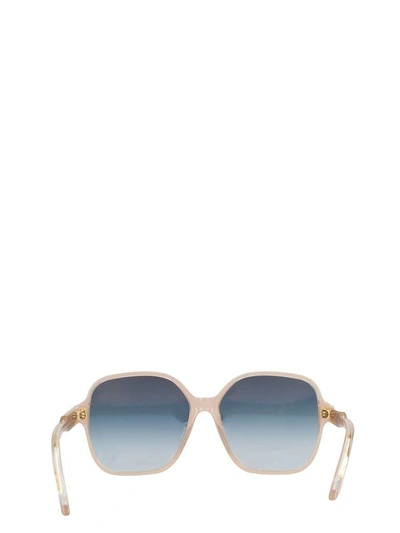 Shop Victoria Beckham Iconic Square Sunglasses In Taupe