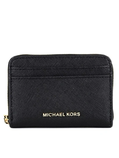 Shop Michael Michael Kors Michael Kors Wallet In Black