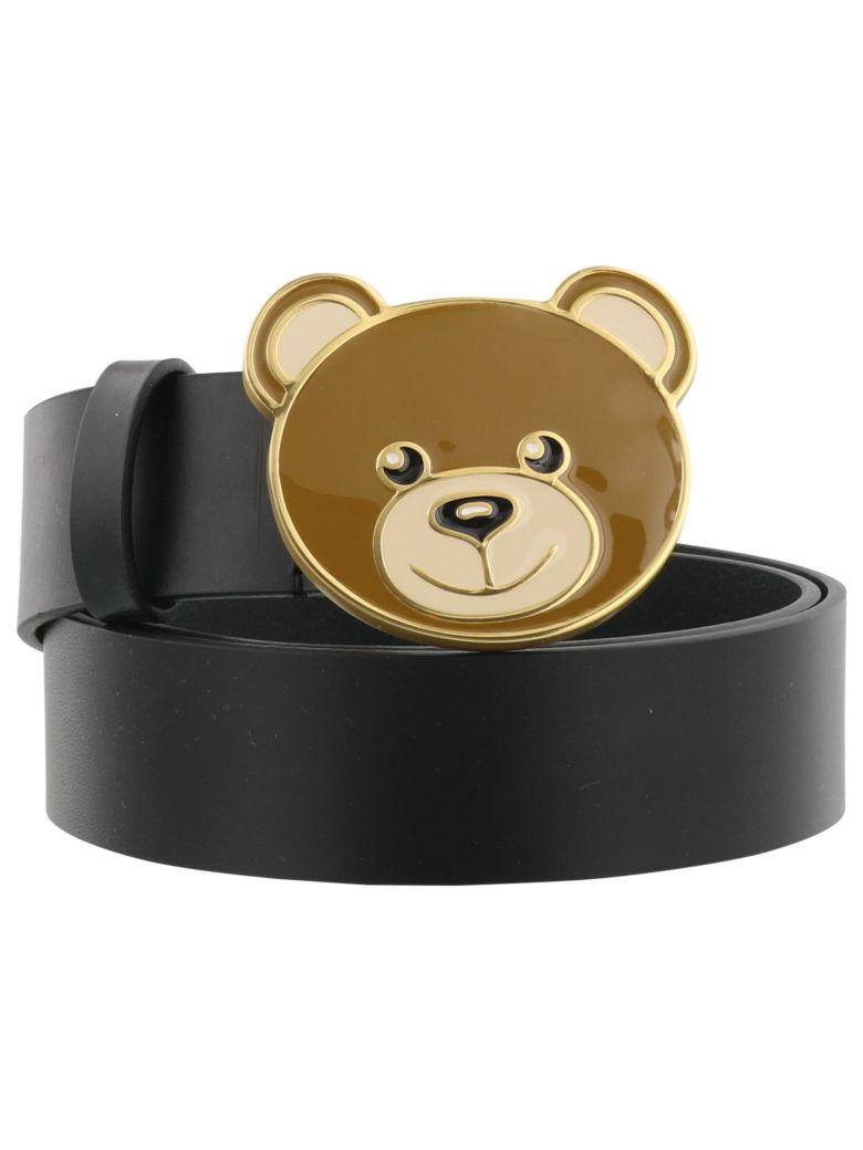 moschino teddy bear belt