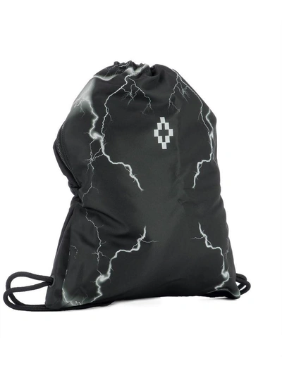 Shop Marcelo Burlon County Of Milan Black Fabric Backpack