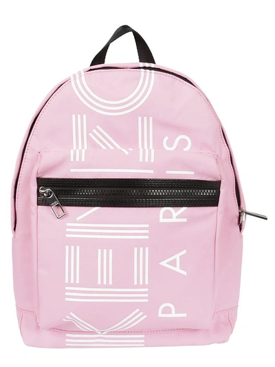 Shop Kenzo Medium Sport Backpack In Rose Flamant