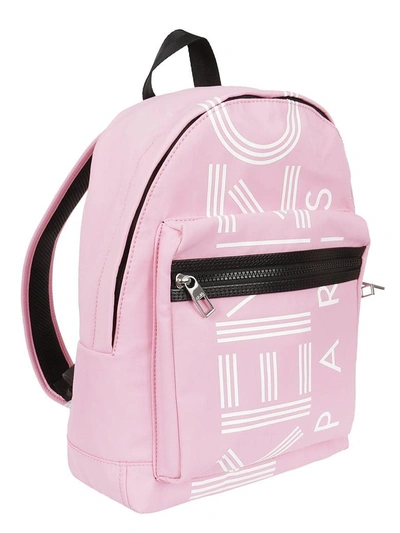 Shop Kenzo Medium Sport Backpack In Rose Flamant