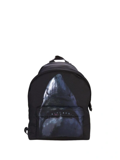 Shop Givenchy Printed Black Backpack In Multicolored