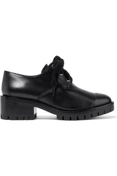 Shop 3.1 Phillip Lim / フィリップ リム Woman Hayett Glossed-leather Ankle Boots Black
