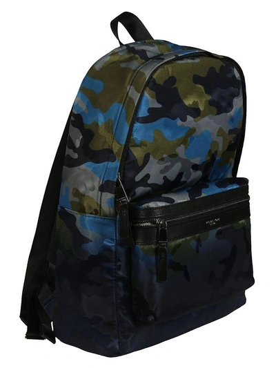 Shop Michael Kors Kent Backpack In Ocean Blu
