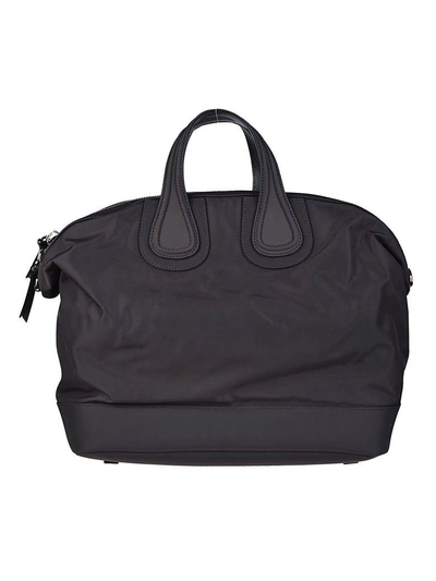Shop Givenchy Nightingale Holdall Tote In Grey